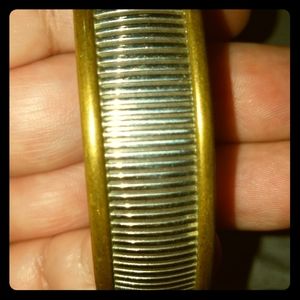 Taxco Sterling Silver Cuff Bracelet Vintage Signed